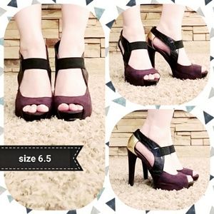 Shoe Dazzle 6.5 heels in great condition